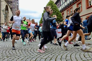 3. Lauf beim Drei T&uuml;rme Lauf in Bad Langensalza