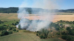 Brand bei Gro&szlig;furra