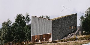 Grundsteinlegung für das "Nest" am Stausee Kelbra