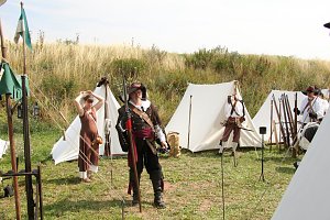 Kanonendonner auf der Pfalz Tilleda