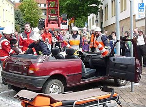Rettungsarbeiten vor Ort