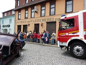 Rettungsarbeiten vor Ort