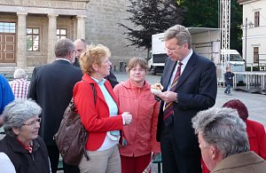 Christian Wulff 2009 in Sondershausen
