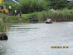 Arbeitseinsatz im Schwimmbad
