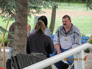 Arbeitseinsatz im Schwimmbad