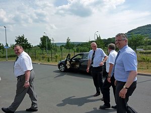 Blitzbesuch Innenminister