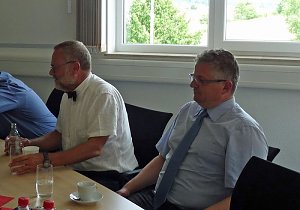Blitzbesuch Innenminister
