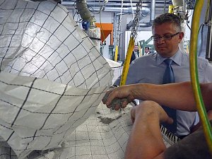 Blitzbesuch Innenminister