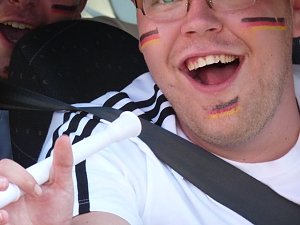 Wieder Autokorso