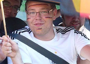 Wieder Autokorso