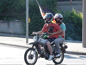 Wieder Autokorso