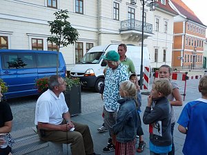 Athletenpr&auml;sentation des 15. Sparkassenmeetings 