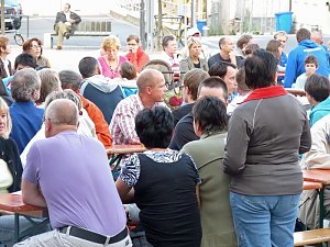 Athletenpr&auml;sentation des 15. Sparkassenmeetings 