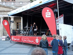 Athletenpr&auml;sentation des 15. Sparkassenmeetings 