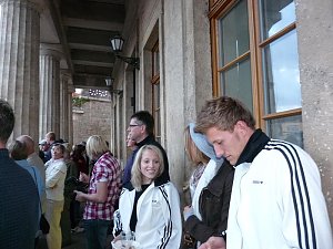 Athletenpr&auml;sentation des 15. Sparkassenmeetings 