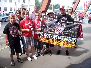 Zu gast bei Rot-Weiss Erfurt
