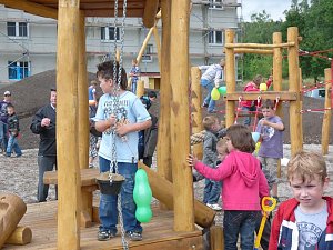 Einweihung Spielplatz