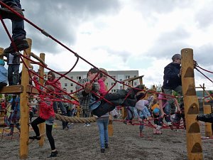 Einweihung Spielplatz
