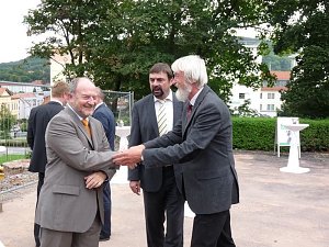 Symbolischer Spatenstich