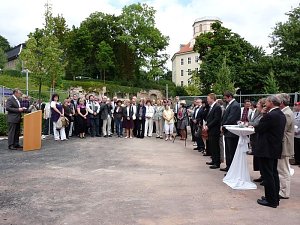 Symbolischer Spatenstich