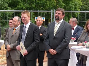 Symbolischer Spatenstich