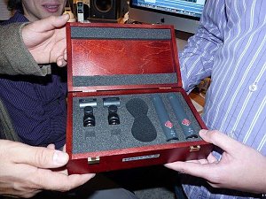 &Uuml;bergabe Tonstudio