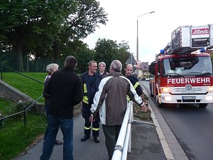 Feuerwehr an Kollwitz-Schule