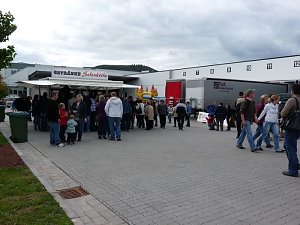 Offene T&uuml;r bei WAGO