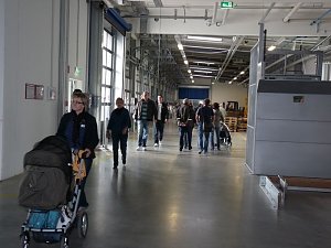 Offene T&uuml;r bei WAGO