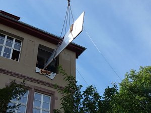 Spektakul&auml;rer Umzug