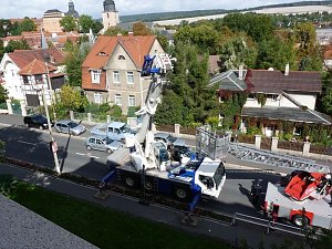 Spektakul&auml;rer Umzug