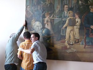 Spektakul&auml;rer Umzug