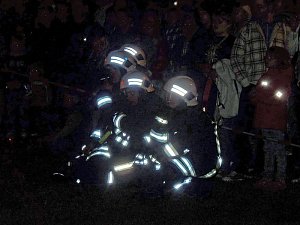 Feuerschau zum Bauernmarkt