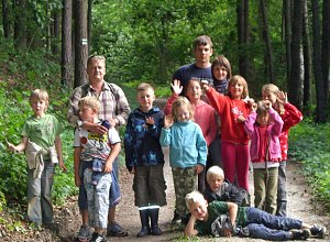 Ministerin im Kindergarten Hachelbich