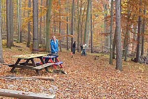 Slackline &uuml;bergeben