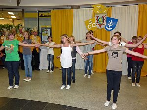 Feuerwerk in der Galerie