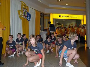 Feuerwerk in der Galerie
