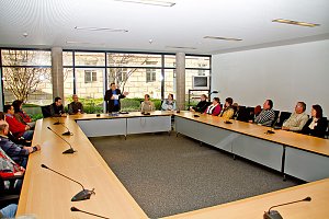 Zu Besuch im Landtag
