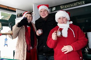 Weihnachtsmann hat Sprechstunde