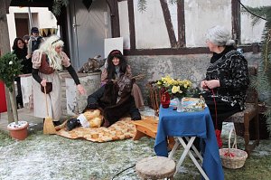 Weihnachtsmann hat Sprechstunde