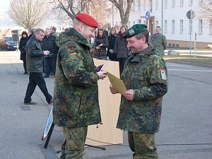 Verabschiedungsappell S&uuml;ss und Liebau