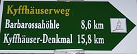 Bild: Kyffh&auml;userweg