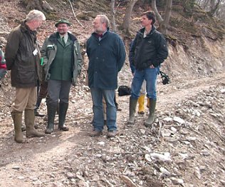 Bild: Kyffh&auml;userwald bei Befahrung