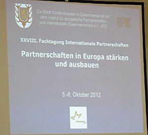 Bild: Tagung zu Partnerschaften in Europa
