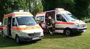 Bild: Gro&szlig;einsatz um Greu&szlig;en