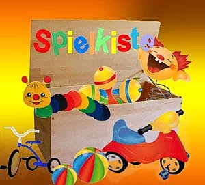 Bild: Die Spielkiste in der Erstaufnahmeeinrichtung ist leer!