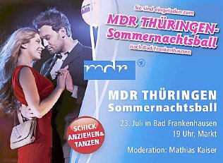 Bild: Sommernachtsball in Bad Frankenhausen