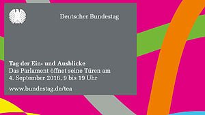 Bild: Tag der offenen T&uuml;r Deutscher Bundestag 2016