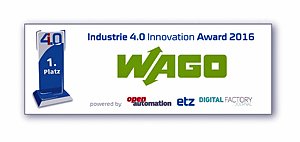 Bild: WAGO gewinnt Industrie 4.0 Innovation Award"