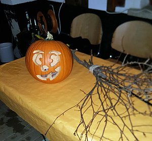 Bild: Halloween auf dem Hundeplatz